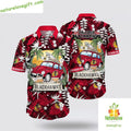Chicago Blackhawks Hawaiian Shirt Tropical Summer Travel Shirt