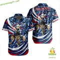 Columbus Blue Jackets Hawaiian Shirt Halloween Hockey Fan Gift LV5463B5B65E369094