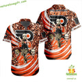 Philadelphia Flyers Hawaiian Shirt Halloween Hockey Fan Gift LV7383139747304598