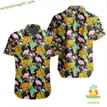 Pittsburgh Penguins Hawaiian Shirt Flamingo Button Up LV1C02396