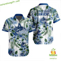 Vancouver Canucks Hawaiian Shirt Hockey Tropical Button Up Aloha Shirt