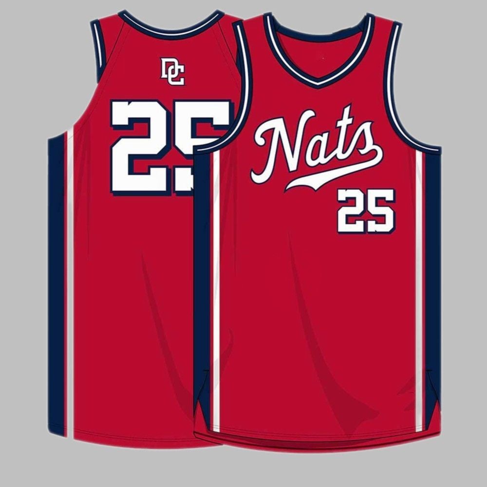 Nationals Nats Basketball Jersey Giveaway 2025 - Grishko.com