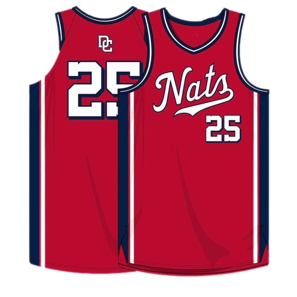 Nationals Nats Basketball Jersey Giveaway 2025 - Grishko.com