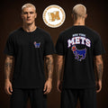New York Mets Script Classic Two Sided Unisex T Shirt