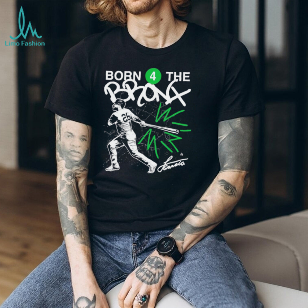New York Yankees Luis Garcia Jr. Born 4 the Bronx shirt