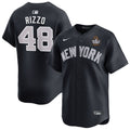 New York Yankees #48 Anthony Rizzo 2024 World Series Alternate – Navy