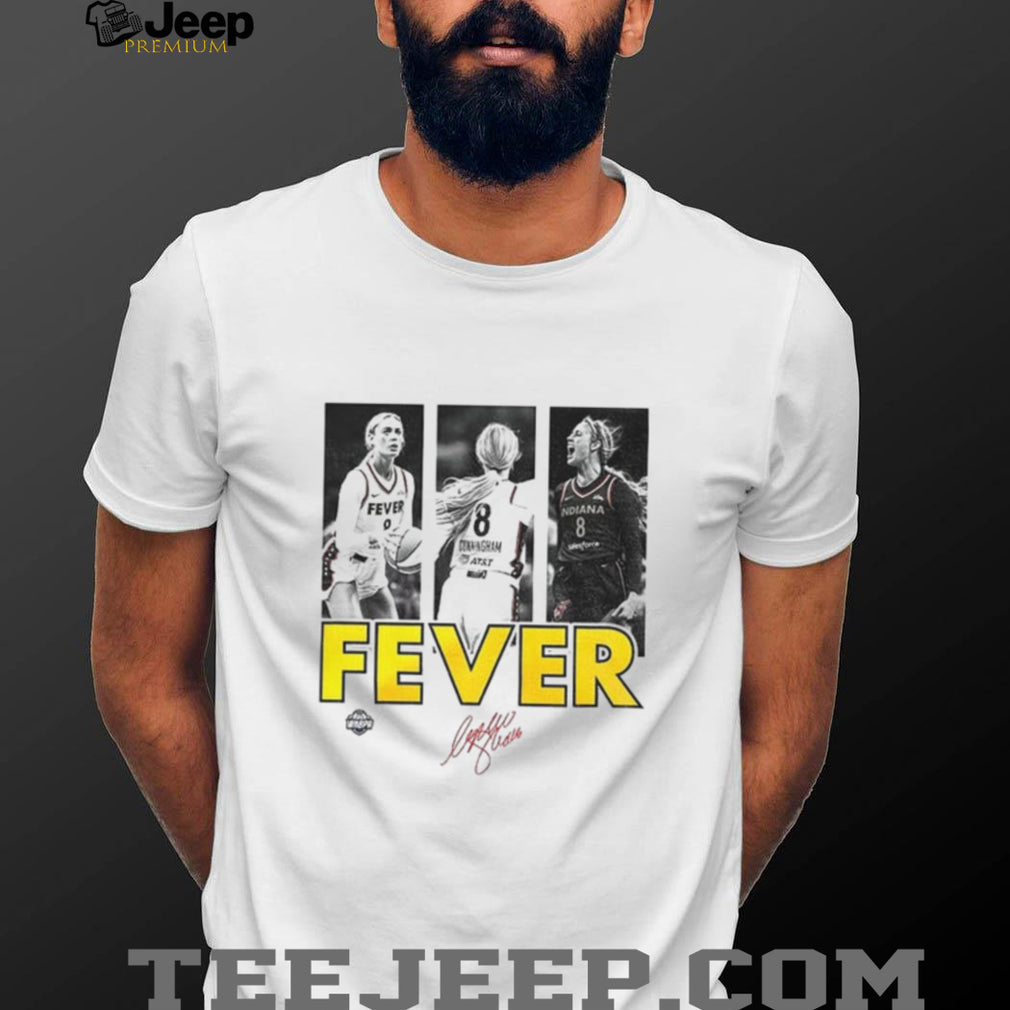 Sophie Cunningham Indiana Fever Team Player Hustle WNBA shirt