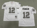 Oakland Raiders #12 Ken Stabler Los Angeles Raiders Style 4