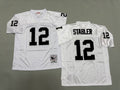 Oakland Raiders #12 Ken Stabler Los Angeles Raiders Style 5