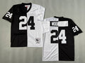 Oakland Raiders #24 Charles Woodson Los Angeles Raiders Style 4