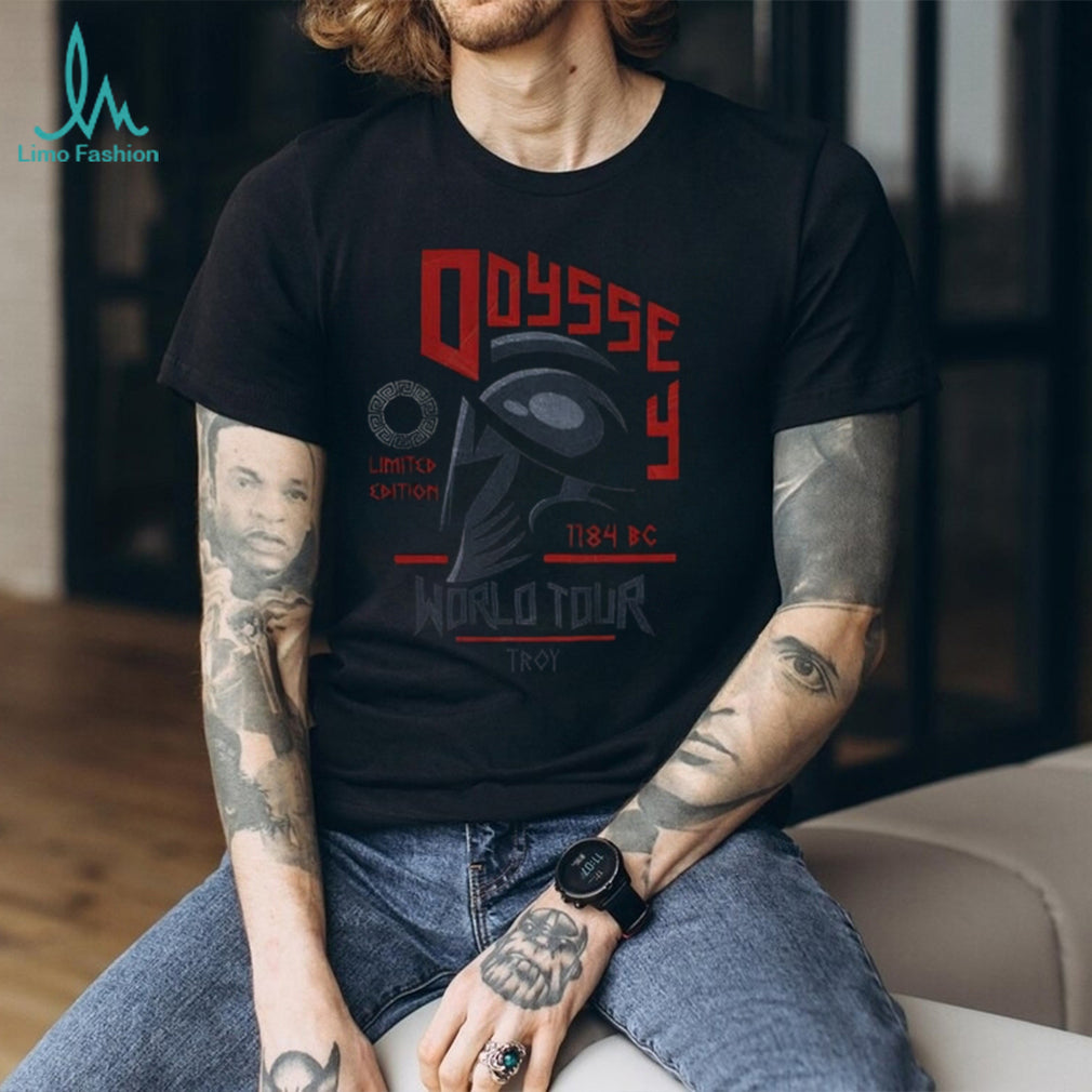 Odyssey World Tour Troy limited edition 1184 BC shirt