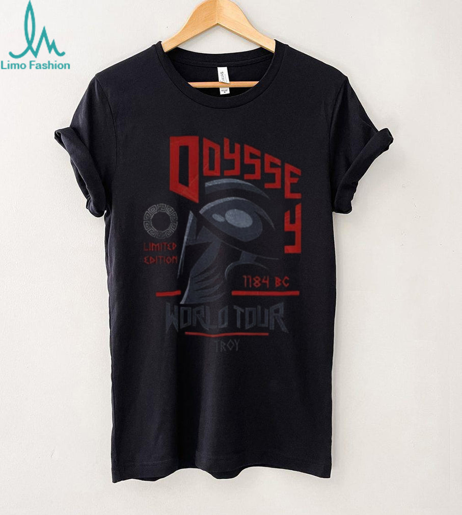 Odyssey World Tour Troy limited edition 1184 BC shirt