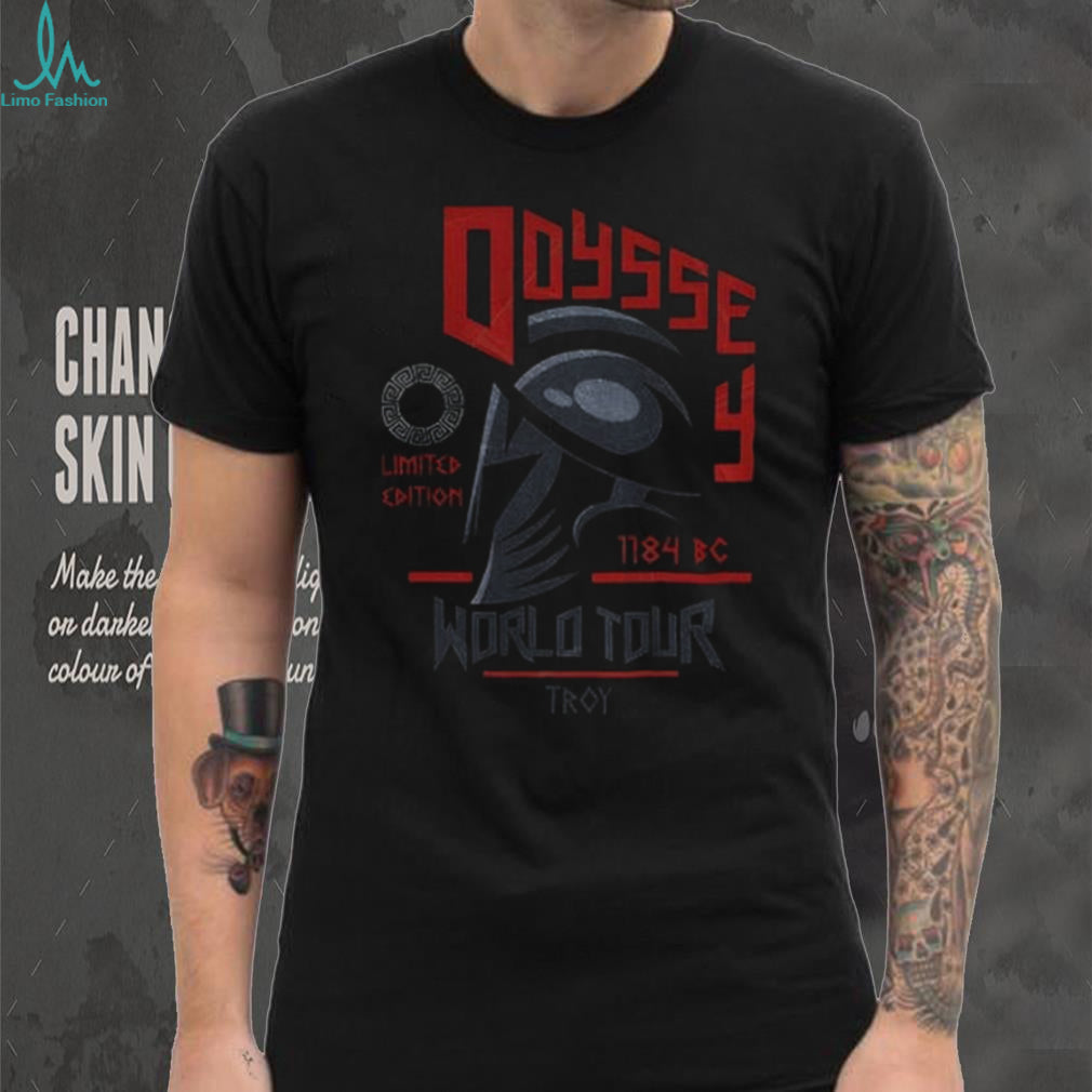 Odyssey World Tour Troy limited edition 1184 BC shirt