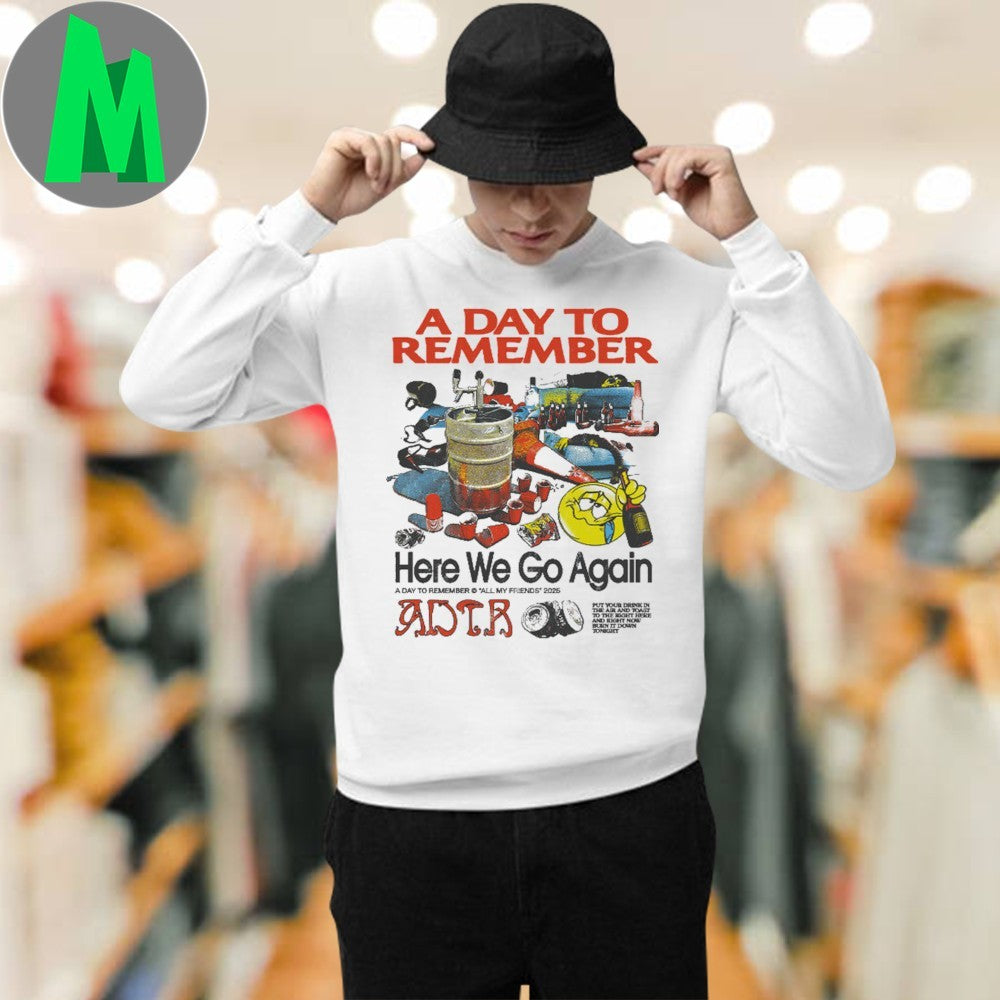 A Day To Remember Here We Go Again Party Shirt