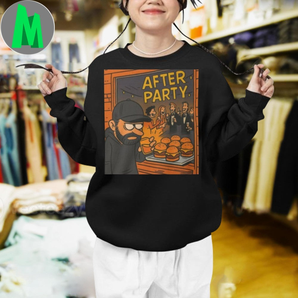 After Party Dax Harwood Cartoon Graphic T-Shirt