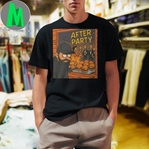 After Party Dax Harwood Cartoon Graphic T-Shirt
