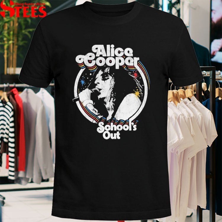 Alice Cooper School’s Out Cosmic Crooner T-shirts