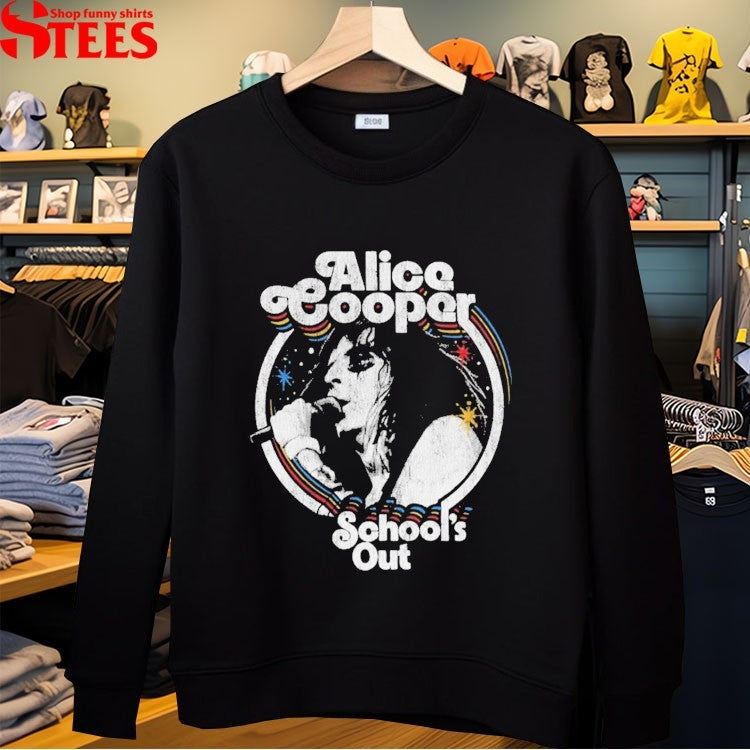 Alice Cooper School’s Out Cosmic Crooner T-shirts