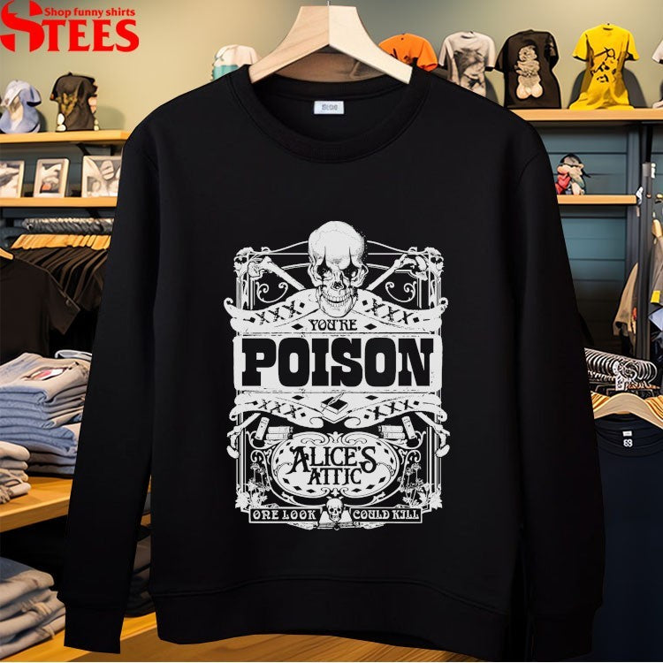 Alice Cooper You’re Poison Attic T-shirts