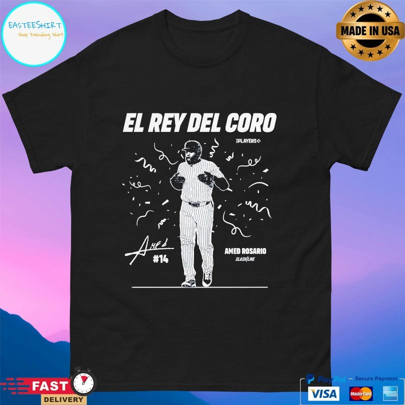 Amed Rosario New York Yankees El Rey Del Coro T-shirt