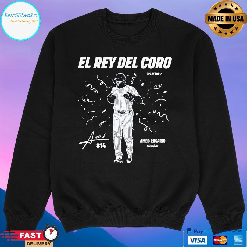 Amed Rosario New York Yankees El Rey Del Coro T-shirt