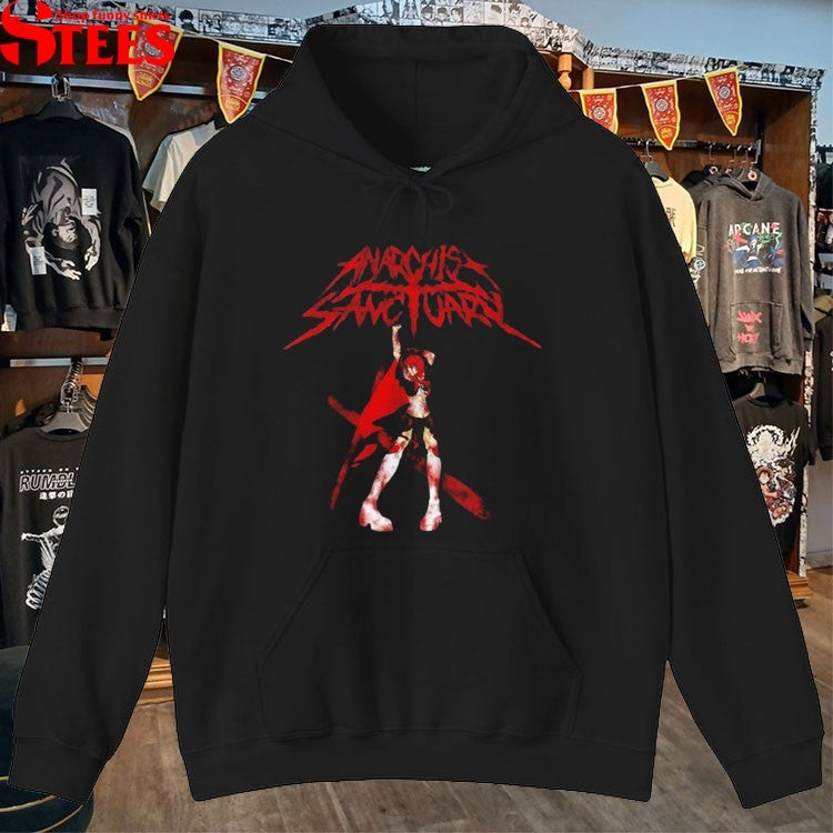Anarchist Sanctuary The Skull T-shirts