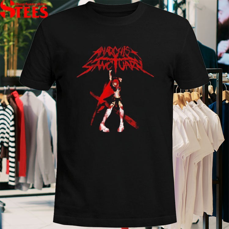 Anarchist Sanctuary The Skull T-shirts