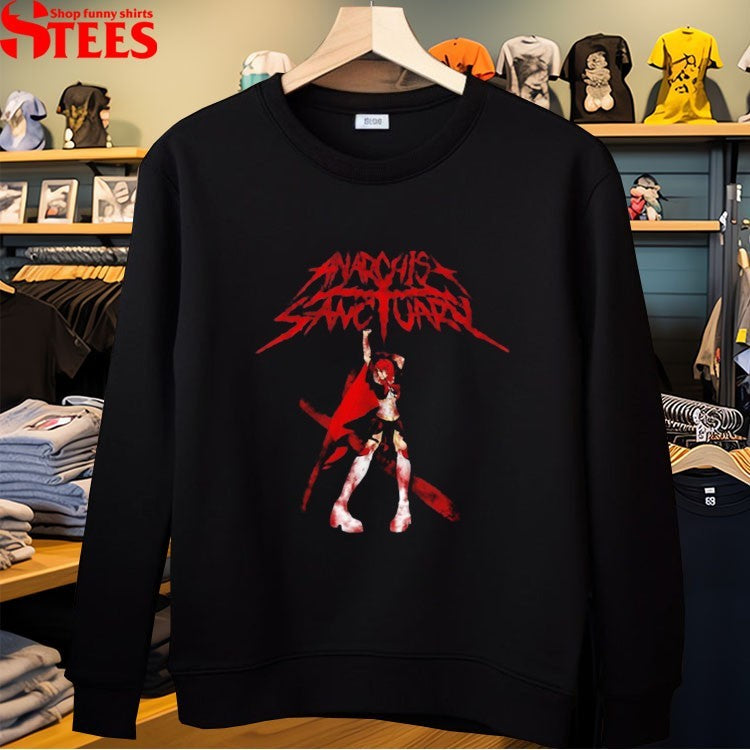 Anarchist Sanctuary The Skull T-shirts
