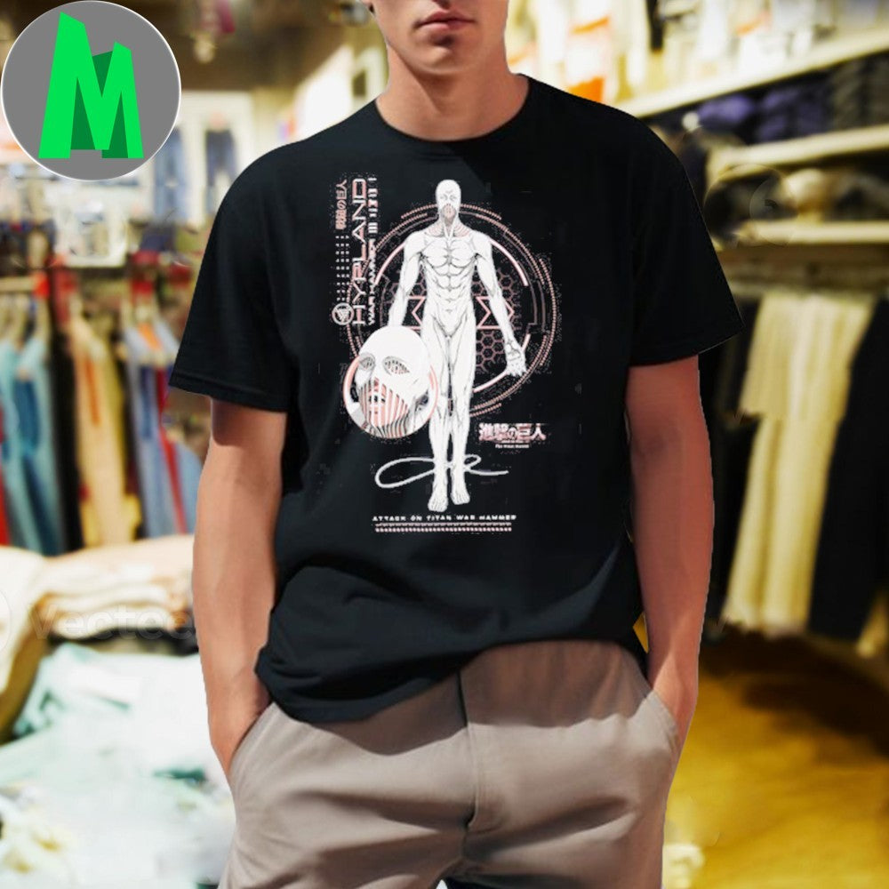 Attack on Titan War Hammer Titan Shirt