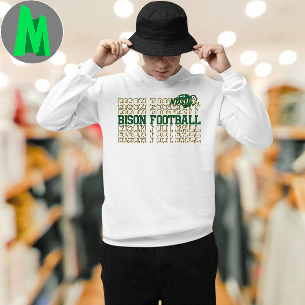 BISON FOOTBALL By College House Logo Shirt