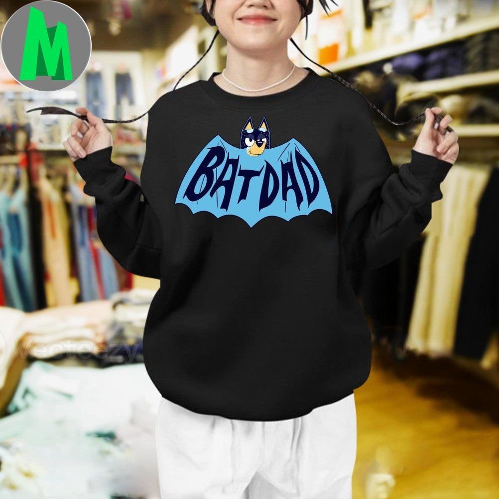 BatDad Bluey Cartoon Inspired T-Shirt