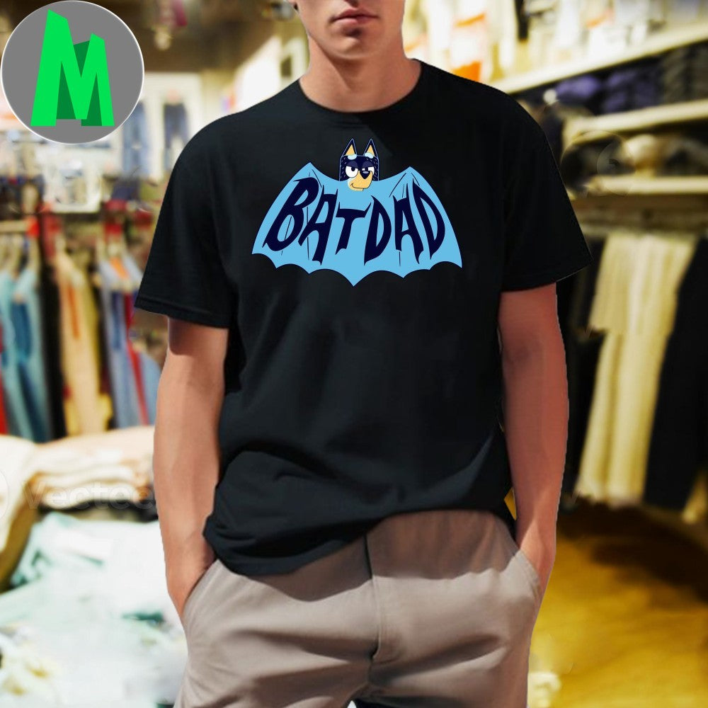 BatDad Bluey Cartoon Inspired T-Shirt