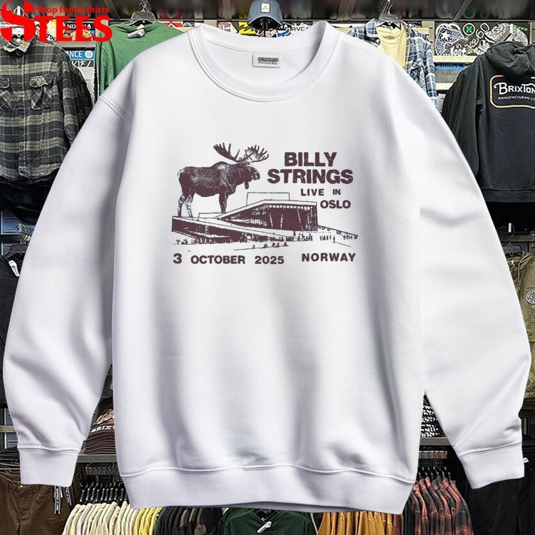 Billy Strings 3 October 2025 Oslo, Norway Buck T-shirts