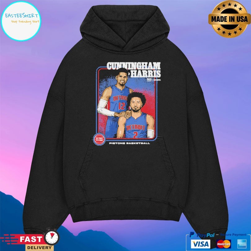 Cade Cunningham And Tobias Harris Detroit Pistons Basketball Step Brothers T-shirt