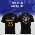 Chelsea FC FIFA Club World Cup Champions 2025 Two-Sided T-Shirt