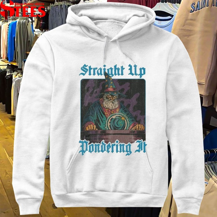 Chezaidan Straight Up Pondering It Wizard T-shirts