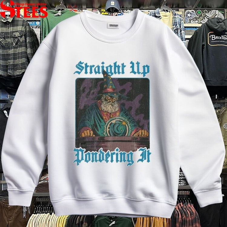 Chezaidan Straight Up Pondering It Wizard T-shirts
