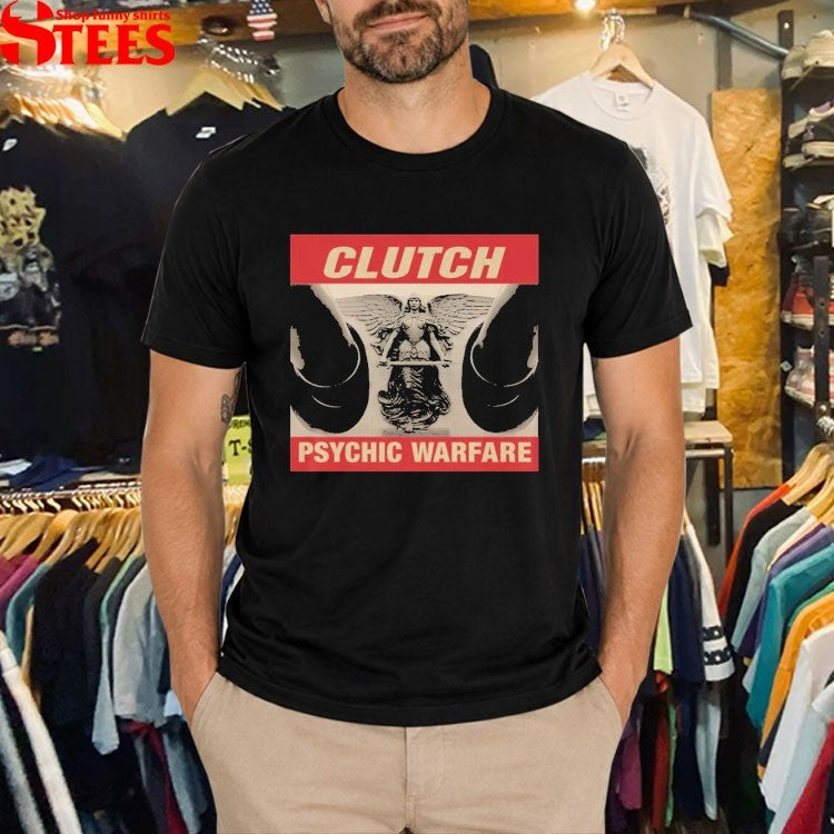 Clutch Psychic Warfare T-shirts