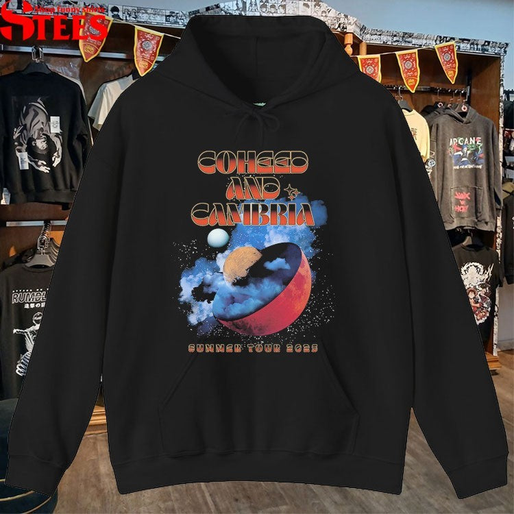 Coheed And Cambria Summer Tour 2025 Constellation T-shirts