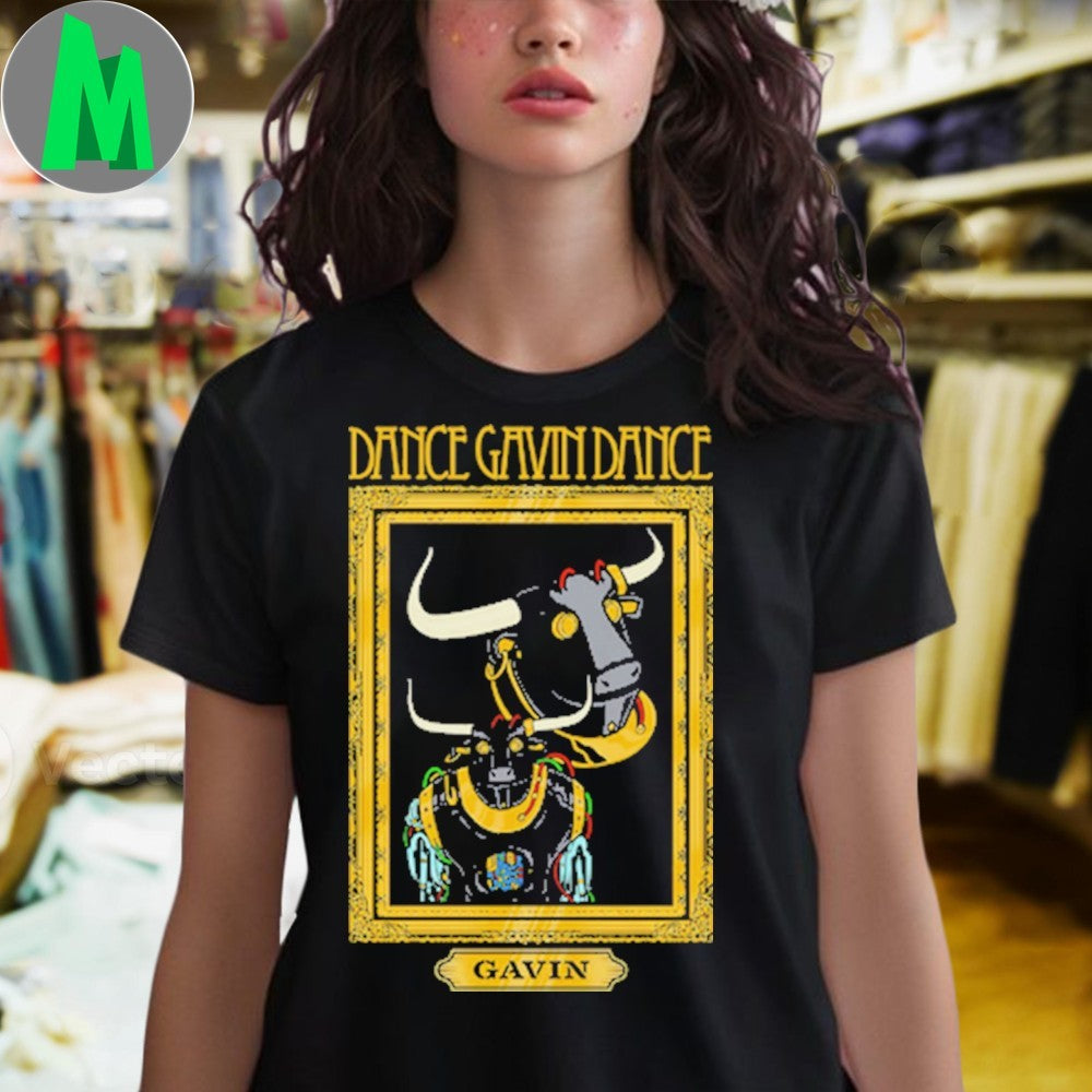 Dance Gavin Dance Gavin Robotic Bull Art T-Shirt