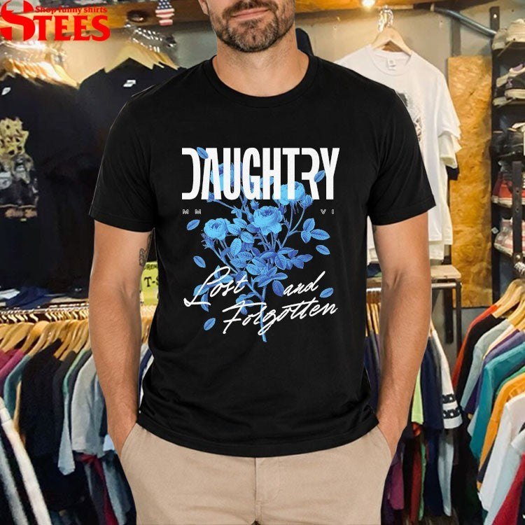 Daughtry Lost And Forgotten Flower T-shirts