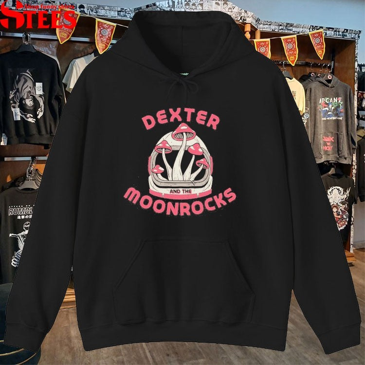 Dexter And The Moonrocks Mushroom Helmet T-shirts