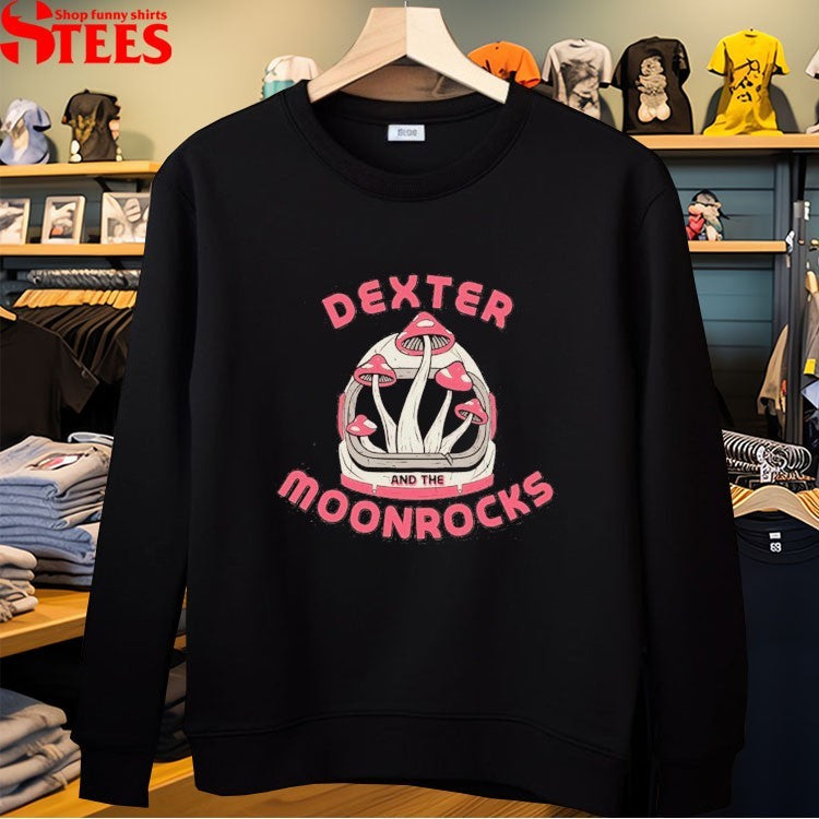 Dexter And The Moonrocks Mushroom Helmet T-shirts