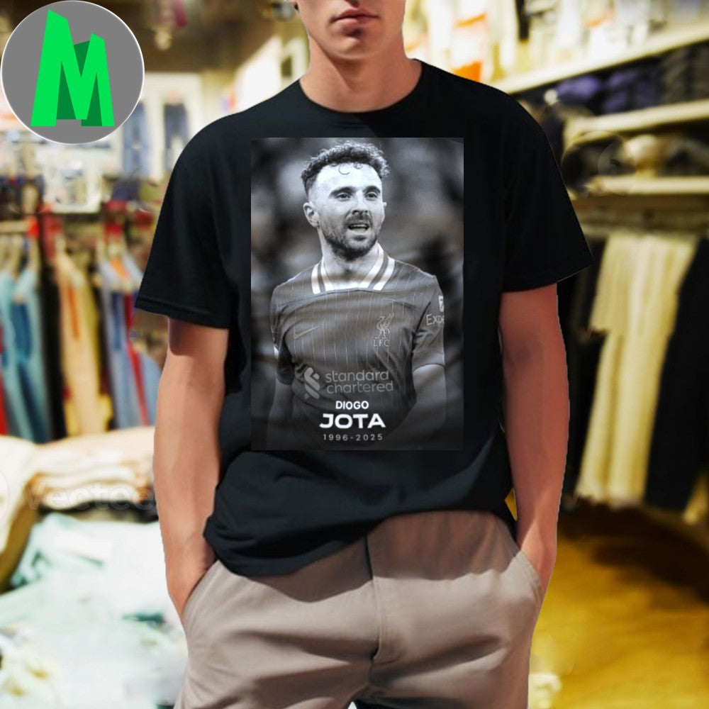 Diogo Jota 1996-2025 Tribute Fan T-Shirt
