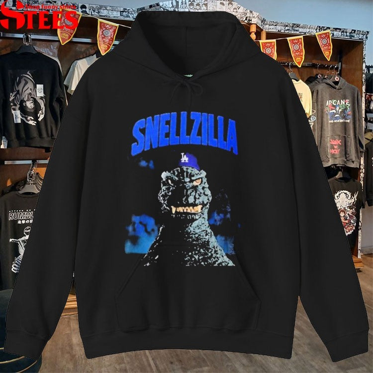 Dodgers Snellzilla Godzilla T-shirt