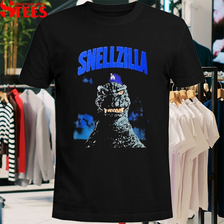 Dodgers Snellzilla Godzilla T-shirt
