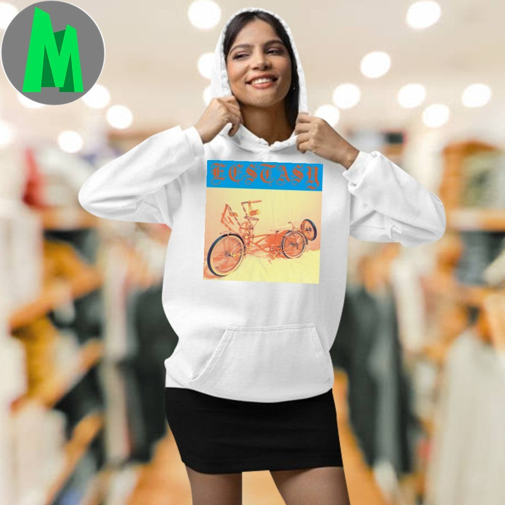 Ecstasy Lowrider Bicycle Graphic T-Shirt