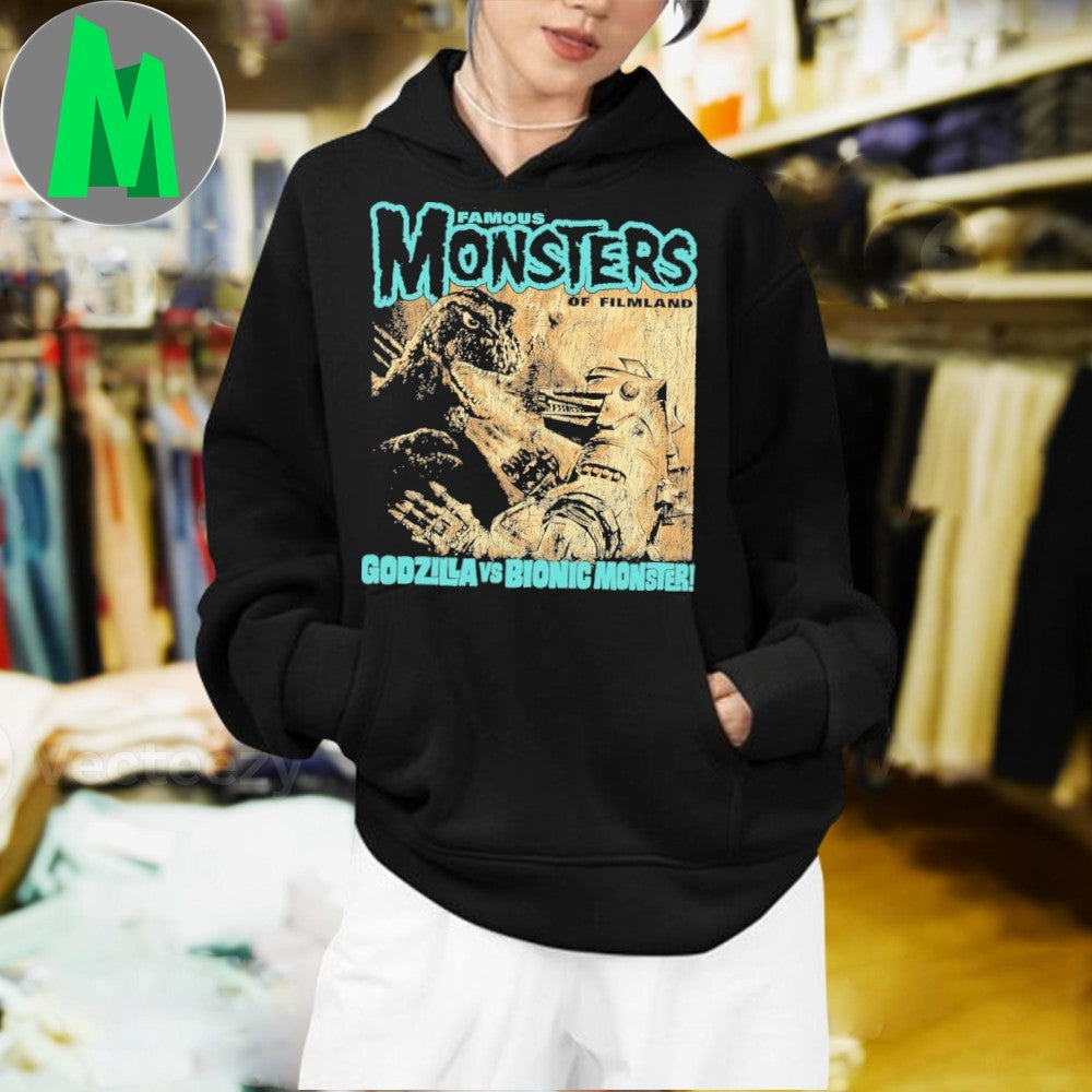 Famous Monsters of Filmland Godzilla vs. Bionic Monster SDCC Exclusive T-Shirt