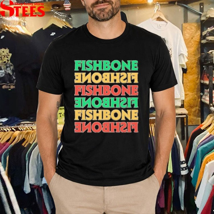 Fishbone Step And Repeat T-shirts
