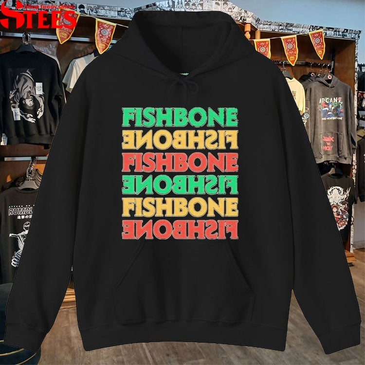 Fishbone Step And Repeat T-shirts